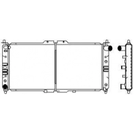 Радиатор охлаждения двигателя SAKURA AUTOMOTIVE 152746873 1301-0213 OI GFME0