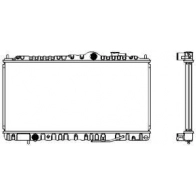 Радиатор охлаждения двигателя SAKURA AUTOMOTIVE 1321-0243 HX HQP3 319925994