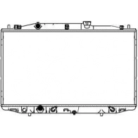 Радиатор охлаждения двигателя SAKURA AUTOMOTIVE WH641 S 3211-1018 545136238