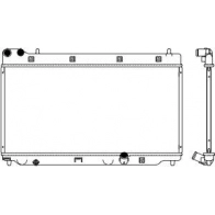 Радиатор охлаждения двигателя SAKURA AUTOMOTIVE Q5V TFU 3211-1026 1311297025