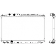 Радиатор охлаждения двигателя SAKURA AUTOMOTIVE 3211-8525 545130744 R 95SH