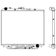 Радиатор охлаждения двигателя SAKURA AUTOMOTIVE 152938491 BOBY A 3241-1008