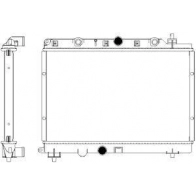 Радиатор охлаждения двигателя SAKURA AUTOMOTIVE 3261-1001 D0RP O 67958436