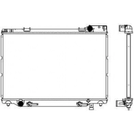 Радиатор охлаждения двигателя SAKURA AUTOMOTIVE FX05 S 3461-1005 1440180172