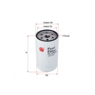 Топливный фильтр SAKURA AUTOMOTIVE FC-28040 1436737723 HW 2448
