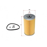 Масляный фильтр SAKURA AUTOMOTIVE OB 0IDI 1313435307 O-1527