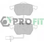 Тормозные колодки дисковые, комплект PROFIT Audi A6 (C5) 2 Универсал 1.8 T 180 л.с. 1999 – 2005 5000-1323 C 0J6 930