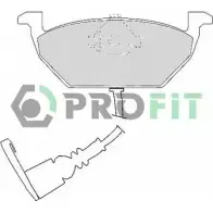 Тормозные колодки дисковые, комплект PROFIT D81 PY0 5000-1398 C Audi A3 (8P) 2 2003 – 2012