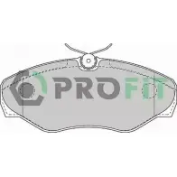 Тормозные колодки дисковые, комплект PROFIT GQ W4N Renault Avantime (DE0) 1 Минивэн 3.0 V6 (DE04. DE0T) 207 л.с. 2001 – 2003 5000-1515 C