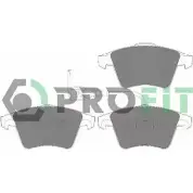 Тормозные колодки дисковые, комплект PROFIT S 9F07JE 5000-1643 C Volkswagen Multivan (T5, 7HM) 1 Минивэн 3.2 V6 4motion 235 л.с. 2004 – 2009
