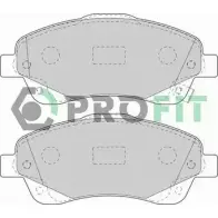Тормозные колодки дисковые, комплект PROFIT 5000-1648 C 3846654 NQEES HD