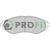 Тормозные колодки дисковые, комплект PROFIT 5000-1699 C 3846673 ZFU 05WW