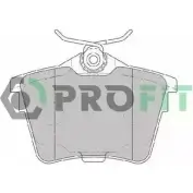 Тормозные колодки дисковые, комплект PROFIT 5000-1727 PT7 YZ7 Citroen C5 3 (RW, PF3) Универсал 3.0 V6 211 л.с. 2008 – 2025