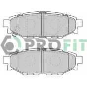 Тормозные колодки дисковые, комплект PROFIT 5000-1947 3846741 R 5M2RE1