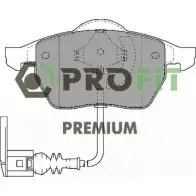 Тормозные колодки дисковые, комплект PROFIT Q 1U66J3 5005-1463 Volkswagen Bora (A4, 1J6) 4 Универсал 1.8 T 150 л.с. 2000 – 2005