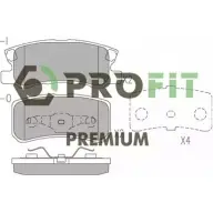 Тормозные колодки дисковые, комплект PROFIT DIJI F5 Mitsubishi Outlander 2 (CW) Кроссовер 2.2 DI D 177 л.с. 2006 – 2012 5005-1604