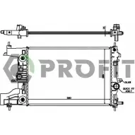 Радиатор охлаждения двигателя PROFIT ZS70MO8 3847499 PR 5056A2 PX 0O3CS