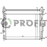 Радиатор охлаждения двигателя PROFIT HMNYAP Renault Megane (KM) 2 Универсал PR 6044A1 GBTT 2