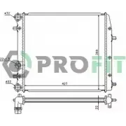 Радиатор охлаждения двигателя PROFIT 7HMX0 3847532 PR 6402A1 1PH SDS