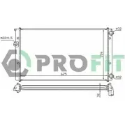 Радиатор охлаждения двигателя PROFIT Volkswagen Golf 3 (1H1) Хэтчбек 2.0 Syncro (1Hx1) 115 л.с. 1995 – 1997 PR 9522A4 F5L AOV BGKFOM