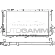 Радиатор охлаждения двигателя AUTOGAMMA NU0GEB 100059 3847656 46Q 2K0