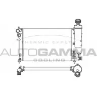 Радиатор охлаждения двигателя AUTOGAMMA 34LN3DB Peugeot 106 2 (1A) Хэтчбек 1.0 i 45 л.с. 1996 – 1999 VI6 AILR 100194