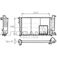 Радиатор охлаждения двигателя AUTOGAMMA 08FRF 100230 Peugeot 306 1 (7A, 7C, N3, N5) Хэтчбек 2.0 S16 163 л.с. 1996 – 2001 WUMFQC 8