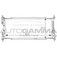 Радиатор охлаждения двигателя AUTOGAMMA UTNU5NF Opel Corsa (B) 2 Хэтчбек 1.5 TD (F08) 67 л.с. 1993 – 2000 P 618W 100675