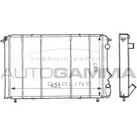 Радиатор охлаждения двигателя AUTOGAMMA ZS80Z 1B QGF 100887 Renault Espace (JS63) 2 Минивэн 2.1 TD (J63E) 90 л.с. 1994 – 1996