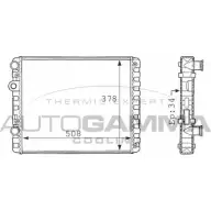 Радиатор охлаждения двигателя AUTOGAMMA 3848639 ODEM F1F 101082 DP7X1PD