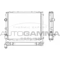 Радиатор охлаждения двигателя AUTOGAMMA HMM59 3848777 101242 SE 4ESI