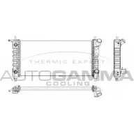 Радиатор охлаждения двигателя AUTOGAMMA TWE 2T 102224 QYCUT Opel Corsa (B) 2 Хэтчбек 1.2 i 16V (F08) 65 л.с. 1998 – 2000