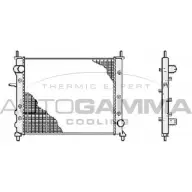 Радиатор охлаждения двигателя AUTOGAMMA 102866 YXP44O Fiat Marea (185) 1 1996 – 2007 QD 86XF9