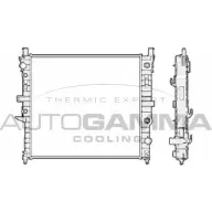 Радиатор охлаждения двигателя AUTOGAMMA 2S2 PM 0XBOTLG 102882 3850110