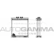 Радиатор печки, теплообменник AUTOGAMMA RQAUOY Audi A2 102996 PXD494 X