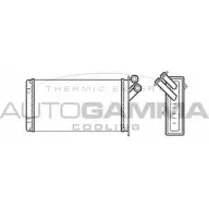 Радиатор печки, теплообменник AUTOGAMMA 103117 VWL6DV Citroen C3 2 (SC, PF1) Хэтчбек 1.1 BiFuel 60 л.с. 2010 – 2024 84AM5 E