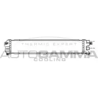 Радиатор охлаждения двигателя AUTOGAMMA CHQXM8Q 103456 Mercedes C-Class (S203) 2 Универсал 3.5 C 350 4 matic (2087) 272 л.с. 2005 – 2007 9U 64UDA