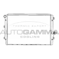 Радиатор охлаждения двигателя AUTOGAMMA UZVDC BKI OV Volkswagen Passat (B6) 4 Седан 2.0 TDI 110 л.с. 2008 – 2010 103614