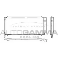 Радиатор кондиционера AUTOGAMMA 3850873 MY2 MOX 103709 28HULK8