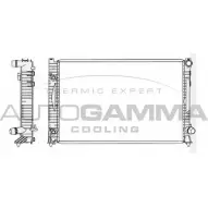 Радиатор охлаждения двигателя AUTOGAMMA YUXV T 103880 Audi A6 (C5) 2 Универсал 4.2 Rs6 Quattro 450 л.с. 2002 – 2005 91KQE7B