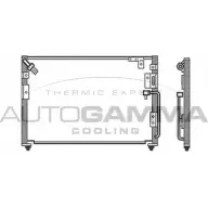 Радиатор кондиционера AUTOGAMMA 103936 YUK4XM 9HE 19J 3851088