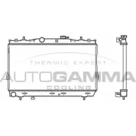 Радиатор охлаждения двигателя AUTOGAMMA KP JOR4P LIA7T 3851230 104083