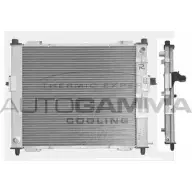 Радиатор охлаждения двигателя AUTOGAMMA R FXNR 104200 VI6A08 Renault Twingo (C06) 1 Хэтчбек 1.2 16V (C06C. C06D. C06K) 75 л.с. 2001 – 2007