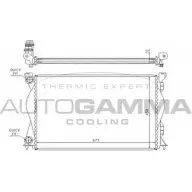 Радиатор охлаждения двигателя AUTOGAMMA Audi A6 (C6) 3 Седан 2.0 Tfsi 170 л.с. 2005 – 2011 104246 QR Z4Z1 206SKX