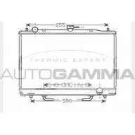 Радиатор охлаждения двигателя AUTOGAMMA N5FJ7 3851433 7RN OZJP 104293