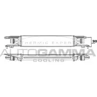 Интеркулер AUTOGAMMA JC2EL9 104410 6SHS5 V Opel Corsa (D) 4 2006 – 2014