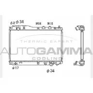 Радиатор охлаждения двигателя AUTOGAMMA 104417 Honda Civic 7 (EU, EP, EV) Хэтчбек 1.7 CTDi 100 л.с. 2002 – 2005 1S177 D2IR WI6