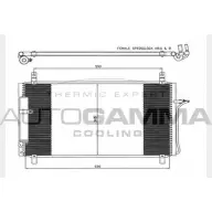 Радиатор кондиционера AUTOGAMMA 42B24 1BW3MY 4 3851589 104461