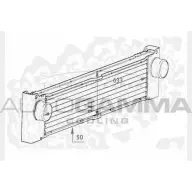 Интеркулер AUTOGAMMA 0 XHTETA 104489 S45G1T5 3851614