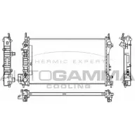 Радиатор охлаждения двигателя AUTOGAMMA 104555 B1 L4ZL9 Saab 9-3 (YS3F) 2 Кабриолет 2.8 Turbo V6 250 л.с. 2006 – 2015 K3HWE